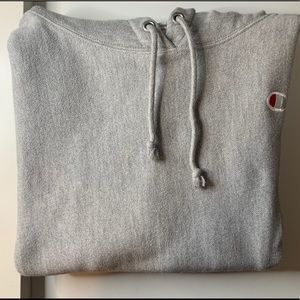 Champion Reverse Weave, grey size small